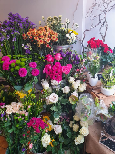 Florist Choice Gift-Wrap - This traditional wrap of flowers will be professionally made with the finest blooms on the day.